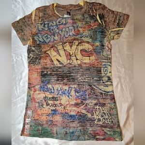NYC Graphic Short Sleeve Tee - Multicolor